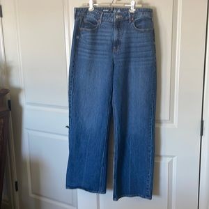 Old Navy Sky High Wide Leg Jean. Size 14